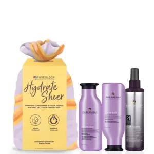 Pureology Hydrate Sheer and Colour Fanatic Set (Worth 72.35)