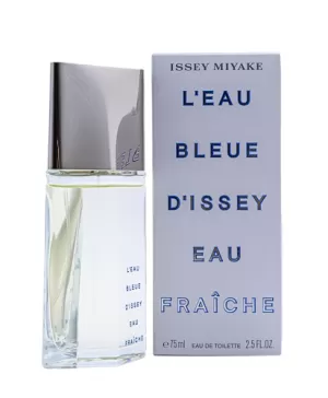 Issey Miyake LEau Bleue DIssey Fraiche Eau de Toilette For Him 75ml