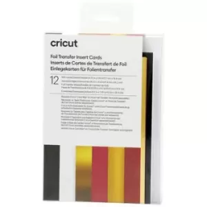Cricut Insert Cards FOIL Royal Flush R40 Card set White, Black, Red