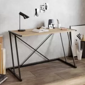 Decorotika Anemon industrial 120 Cm Wide Modern Writing Desk Home Office Desk
