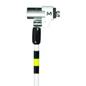 Mobilis 001272 cable lock Black White Yellow 2 m