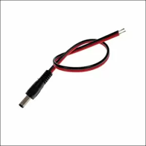 Ext-cab-a 2.1mm Female Connector to Red/Black Cable 300mm - Tiger Power Supplies