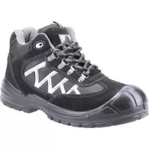 255 Hiker Safety Footwear Black Size 12