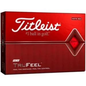 Titleist TruFeel Golf Balls Pack Of 12