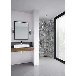Mermaid Elite Abruzzo Post Form Single Shower Panel 2420 x 600mm