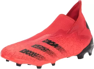 Adidas Mens X Laceless Speed Form.3 Firm Ground Football Boot, Red, Size 7, Men
