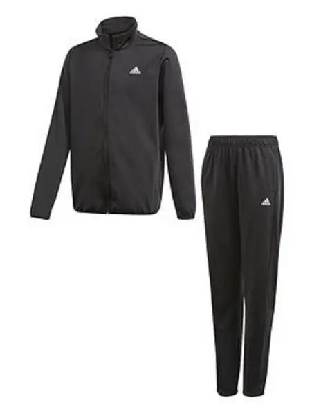 Adidas Sportswear Junior Essentials Tracksuit - Black/White Black R46G9 Unisex 13-14 YEARS,15-16 YEARS,3-4 YEARS