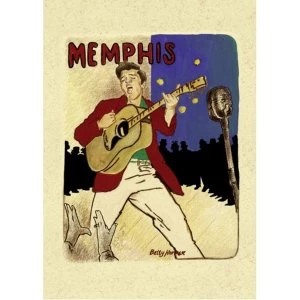 Elvis Presley - Memphis Postcard