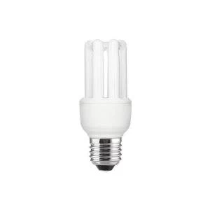 GE Lighting 9W Hex Compact Fluorescent Bulb A Energy Rating 470 Lumens