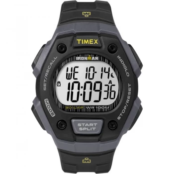 Timex Lcd 'Ironman' Chronograph Watch - TW5M09500 - BLACK