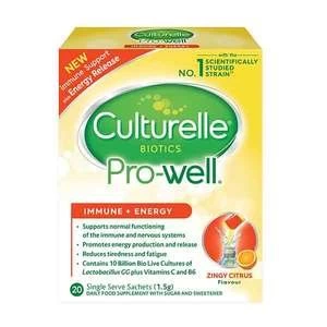 Culturelle Pro Well Immune Energy Supplement 20 Sachets