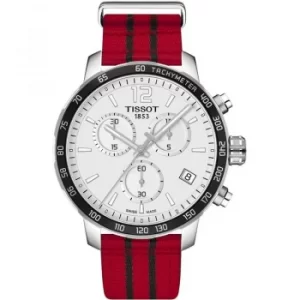 Mens Tissot Quickster NBA Chicago Bulls Special Edition Chronograph Watch