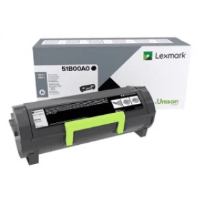 Lexmark 51B00A0 Black Laser Toner Ink Cartridge