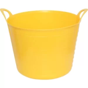 Flexi Tub 42LTR Builders Bucket Yellow