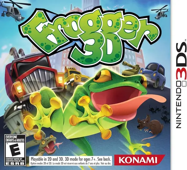 Frogger 3D Nintendo 3DS Game