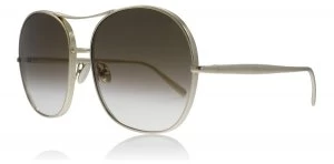 Chloe Nola Sunglasses Gold / Khaki 750 61mm