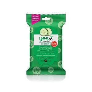 Yes To Cucumbers Hypoallergenic Facial Wipes - Travel Size