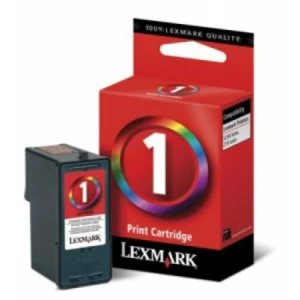 Lexmark 1 Tri Colour Ink Cartridge