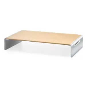 j5create JCT425 68.6cm (27") Silver Tan Wood Desk