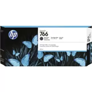 HP 766 300-ml Matte Black DesignJet Ink Cartridge