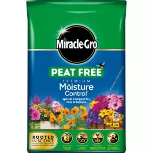Miracle-Gro Moisture Control Peat-Free Compost 40L
