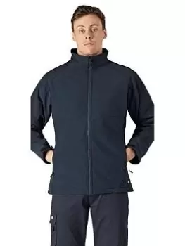 Dickies Softshell Jacket - Navy Blue, Navy Blue, Size L, Men