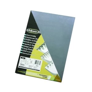 Fellowes Transparent Plastic Cover 150micron Pack of 100