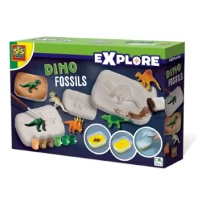 SES CREATIVE Explore Childrens Dino Fossils Set, 5 Years and Above (25077)