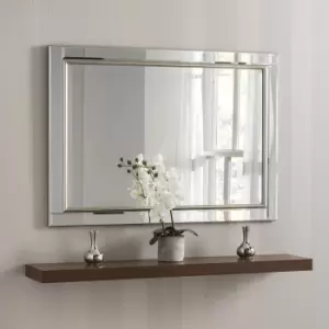 Olivia's Yao Wall Mirror in Silver / Large