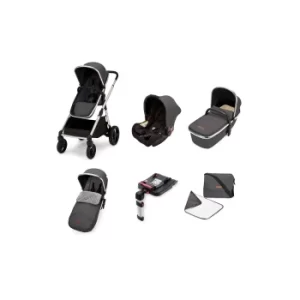Ickle Bubba Eclipse Graphite Grey Travel System with Galaxy Car S...