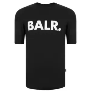 BALR Logo Short Sleeved T Shirt - Black