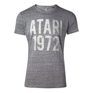 Atari - Vintage Atari 1972 Mens Small T-Shirt - Grey