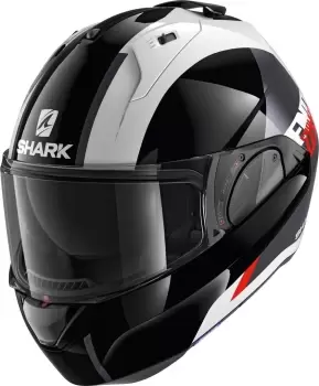 Shark Evo-ES Endless Helmet, black-white, Size XL, black-white, Size XL