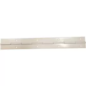 Metal Piano Hinge Gold Colour 30x240mm - Colour White - Pack of 10