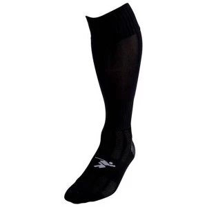 Precision Plain Pro Football Socks Black - UK Size J12-2