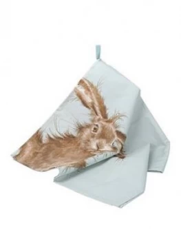 Royal Worcester Wrendale Tea Towel Hare