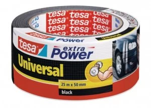 tesa Extra Power Duct Tape 50mmx25m Black 56388 PK6