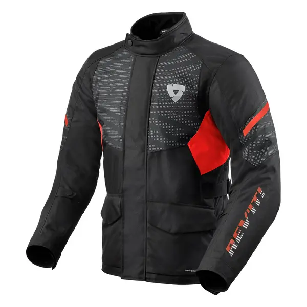REV'IT! Duke H2O Jacket Black Red Size S