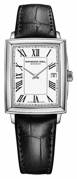 Raymond Weil 5925-STC-00300 Womens Toccata Black Leather Watch