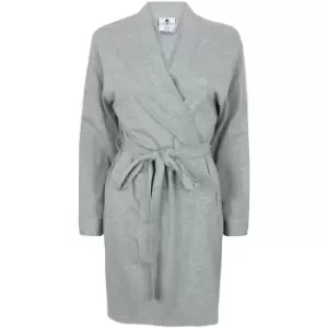 Towel City Womens/Ladies Wrap Bath Robe / Towel (180 GSM) (S) (Heather Grey)