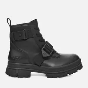 UGG Ashton Waterproof Leather Ankle Boots - UK 7