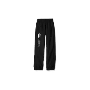 Canterbury Unisex Adult Cuffed Ankle Tracksuit Bottoms (S) (Black/White)