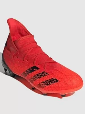 Adidas Mens Predator 20.3 Firm Ground Football Boot, Red, Size 7, Men