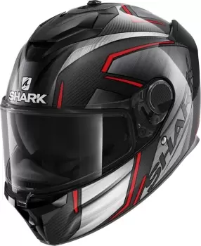 Shark Spartan GT Carbon Kromium Helmet, black-red, Size XL, black-red, Size XL