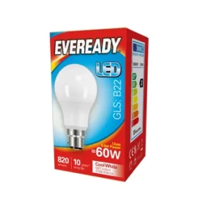 Eveready LED GLS Light Bulb, 60watts, 820 Lumnen