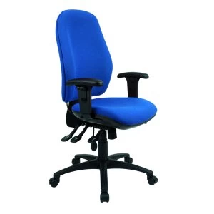 Cappela Radial High Back Posture Blue Chair KF03497