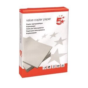 5 Star Value A4 Paper Ream Wrapped White 240 Reams
