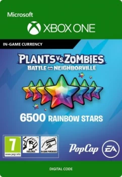 Plants vs Zombies Battle For Neighborville 6500 Rainbow Stars Xbox One