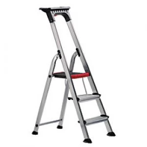 GPC Ladder 3 Steps Aluminium Capacity: 150 kg