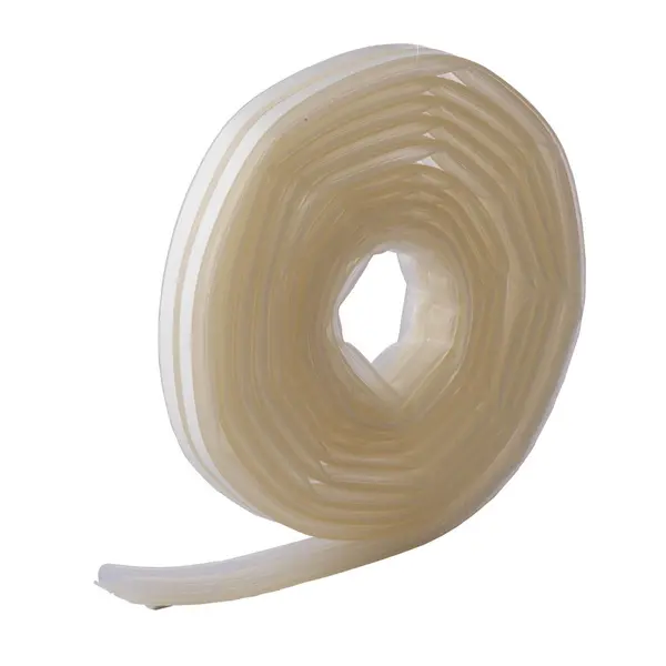 Silicone self adhesive seal, clear colour, 6 m